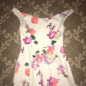 REVOLVE - MinkPink Off the Shoulder Floral Dress